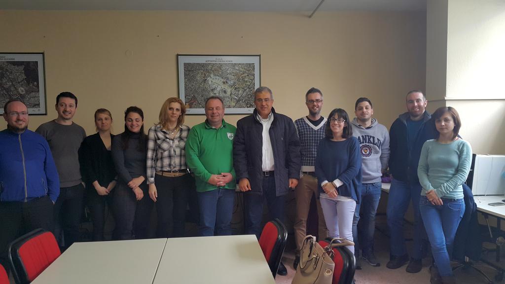Professor D. Hadjimitsis the coordinator of ATHENA’s project met with ...