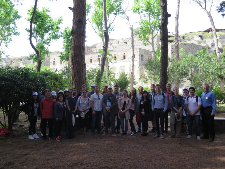 Phoro2: 9/5/2016, CUT team participated in the International School of Pompeii. 